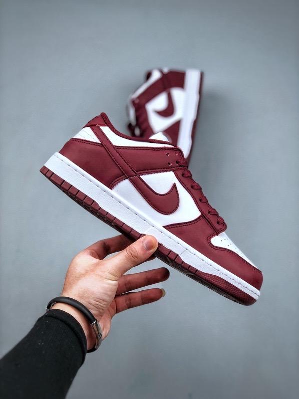 NIKE DUNK LOW WINE RED