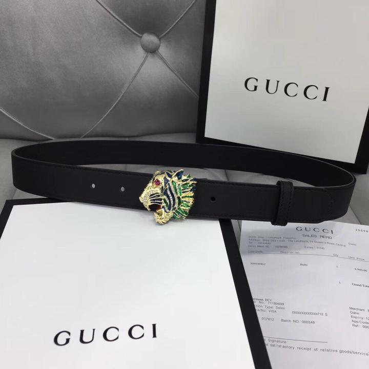 GUCCI - LEATHER BELT